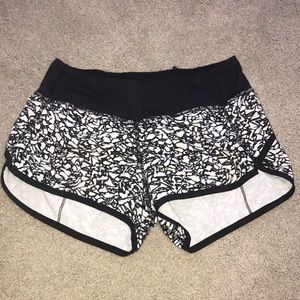 marble lululemon shorts size 2